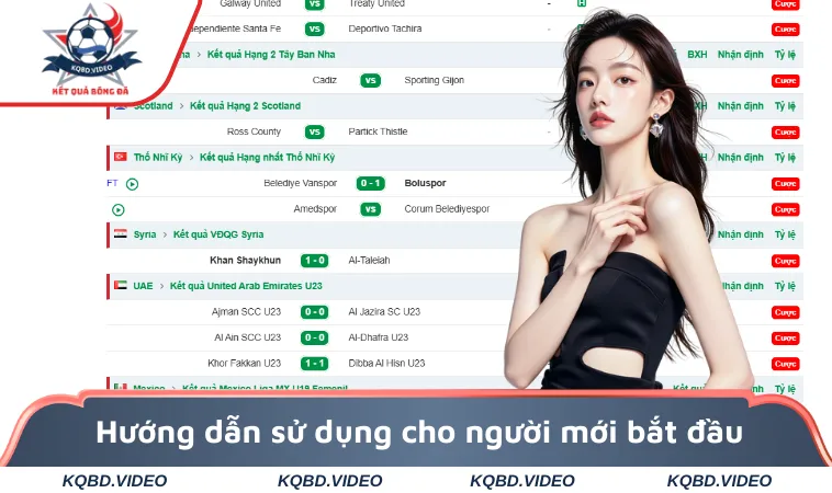 Livescore 3 Hướng dẫn sử dụng cho người mới bắt đầu