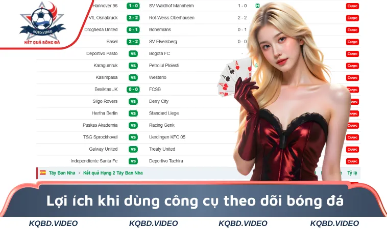 Livescore 2 Lợi ích khi dùng công cụ theo dõi bóng đá